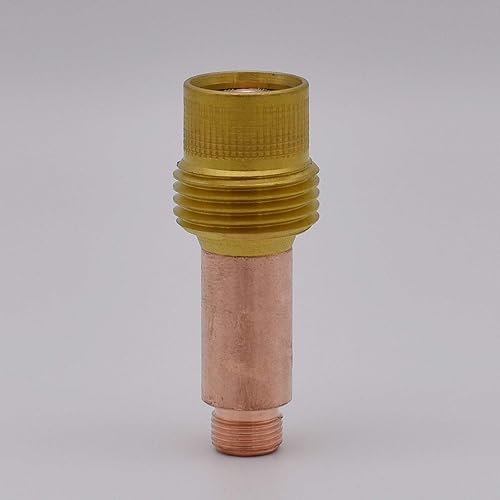 Miniatura 5 de 11 unids cuerpo de pinza de lente de gas 45V25 (116") y pinza 10N23 (116") y 54N01 aislador para antorcha de soldadura TIG serie 17, 18 y 26