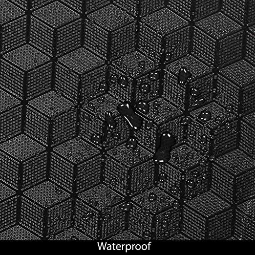 Image of EVA-Plastic 5D Car Floor Mats Compatible with Hyundai i10 Nios (Model : 2019-Till Date)-Black