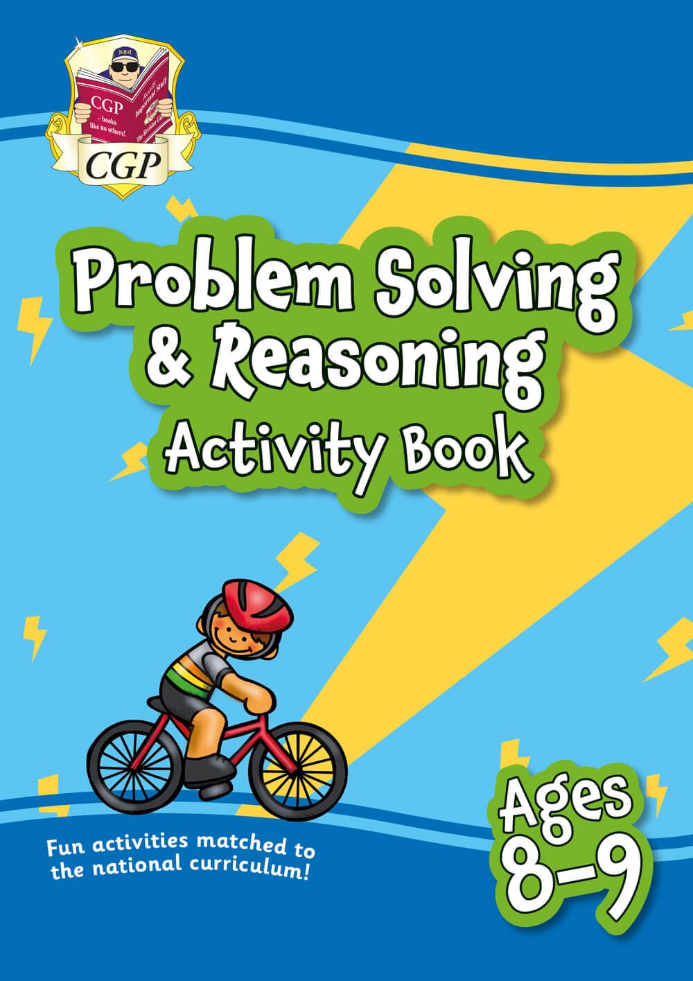 CGP Books Problem Solving & Reasoning Maths Activity Book Ages 8-9