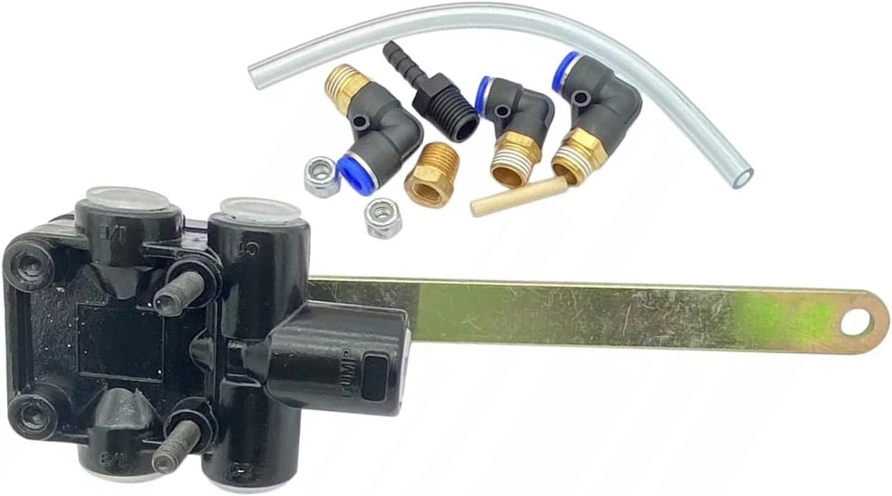 Height Control Leveling Valve 1/4" NPT Port Compatible with Peterbilt Truck 335 337 348 357 359 377 378 379 567 579 587 Replace HV9990 334-1974 S25395