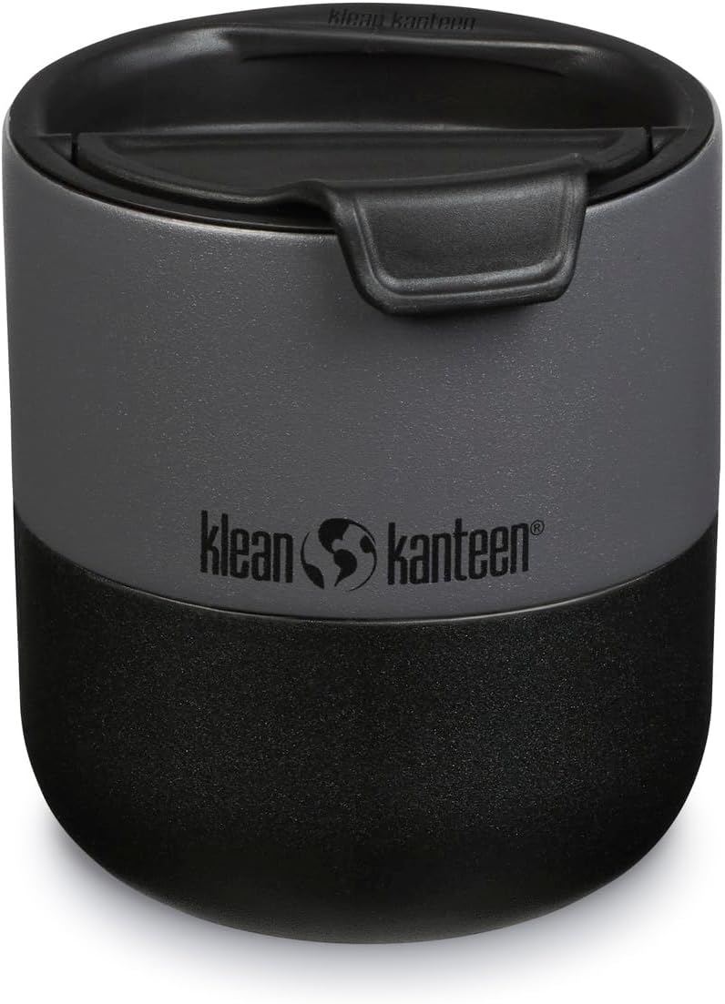 Rise 10oz Lowball - Stainless Steel Tumbler with Flip Lid - Asphalt