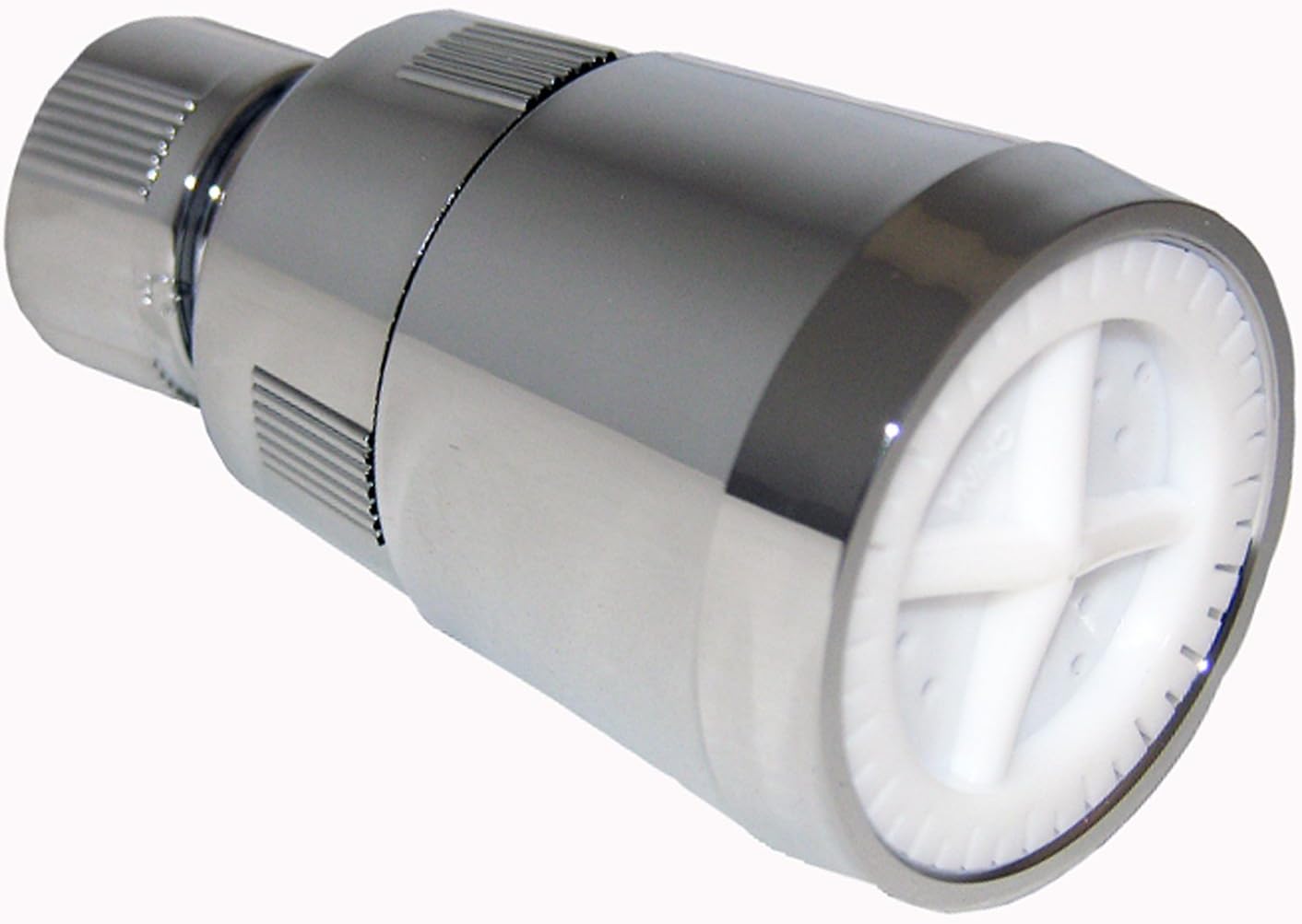 LASCO 08-2291 2 Gallon Per Minute Shower Head with Adjustable Spray Plastic Body, Chrome Plated Plastic