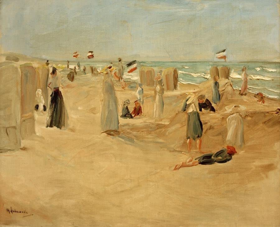Image sur toile de la plage de Noordwijk pour apaiser l'ambiance de votre chambre 60x90cm