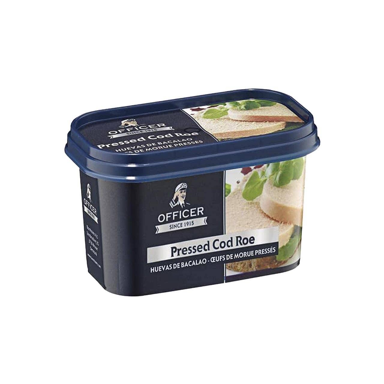Officer, Huevas de bacalao prensadas 200g