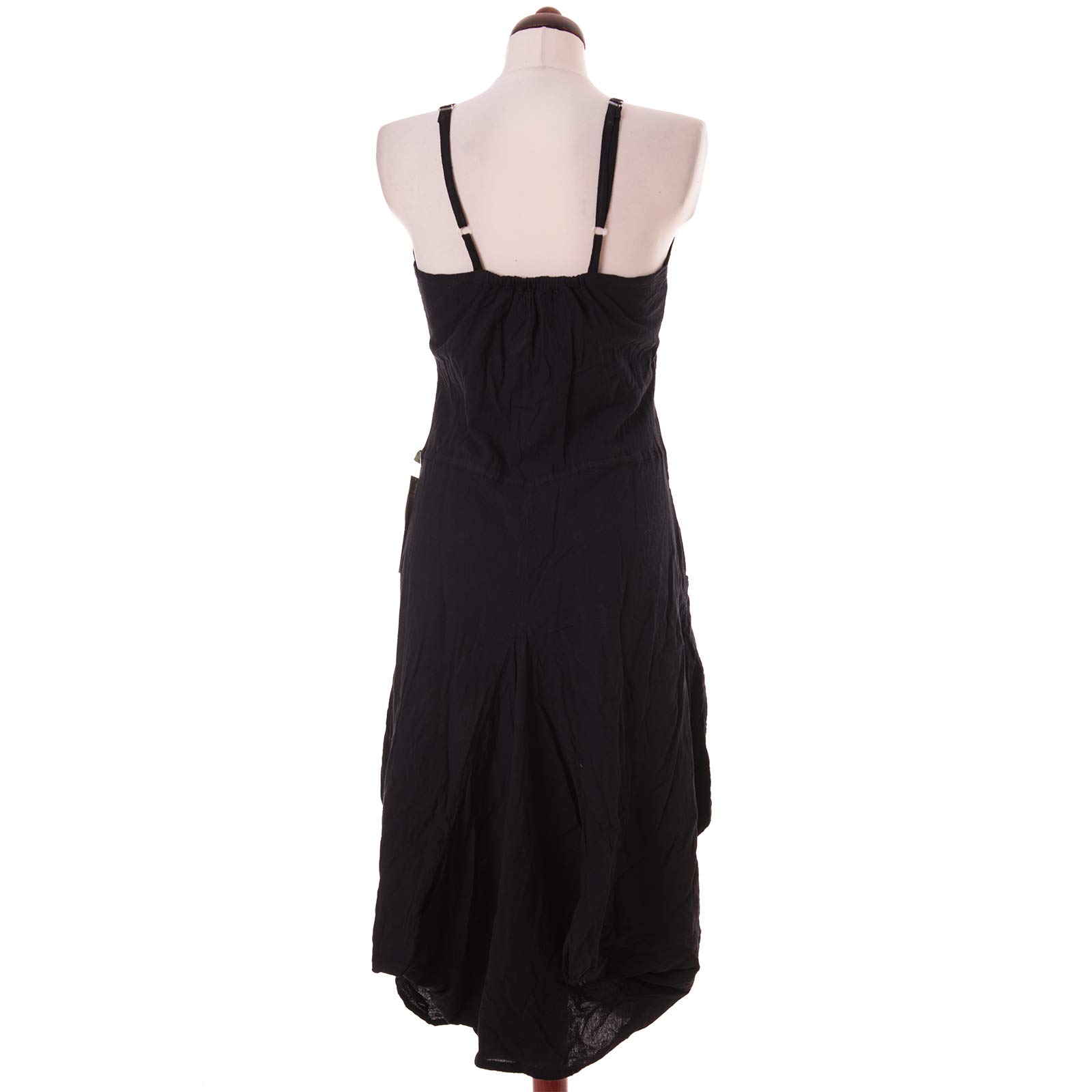 Vishes - Alternative Bekleidung - Lagenlook Ballonkleid mit verstellbaren Trägern