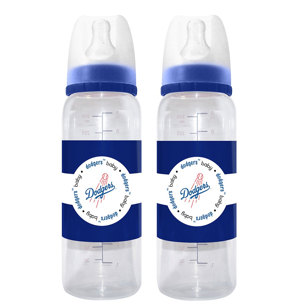 MLB Los Angeles Dodgers Baby Bottles, 2-Pack