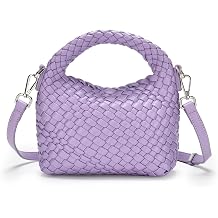 Small Women woven bag Woven Crossbody Bag for Women woven purse Leather handbag mini Hobo Bag