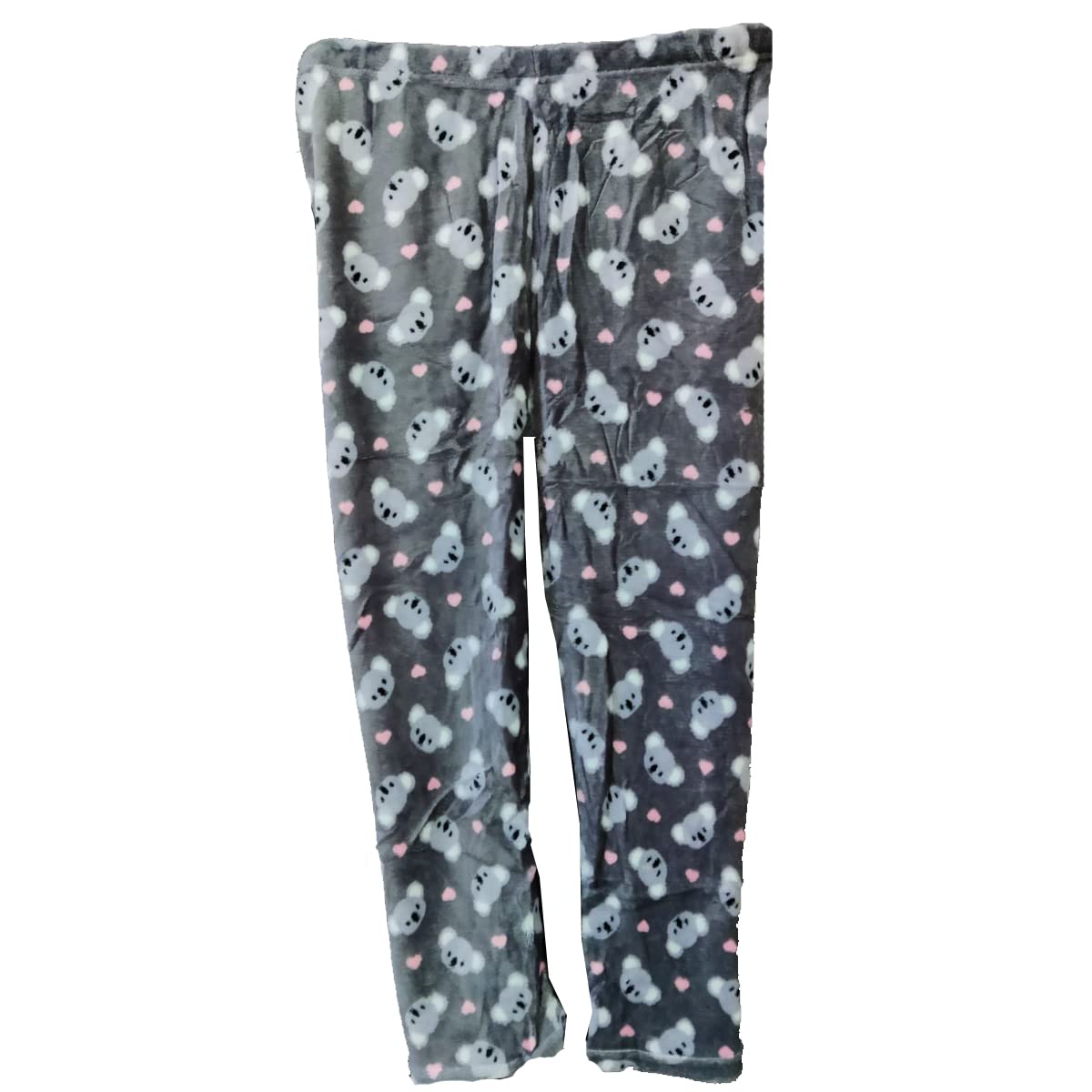 Women Girls Woolen/Fleece Pyjama Regular Fit Nightwear Stretchable Warm Winter Wear Free Size (28 Till 34) Pack of 1 Dark Pink-image-28