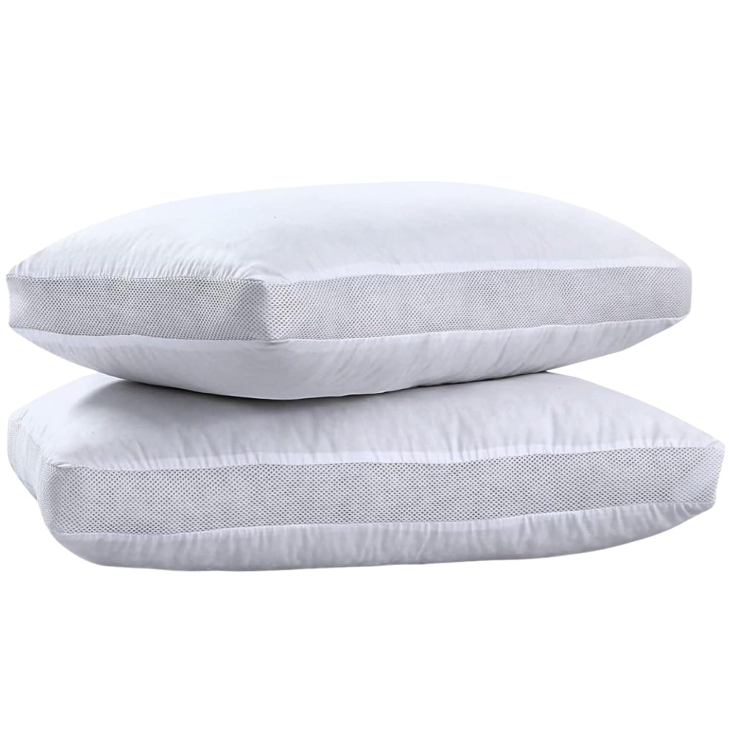 Bedding Home Luxury Airmax Pillows 2 Pack, Airmesh Sided Orthopedic Pillow, Back Support M...