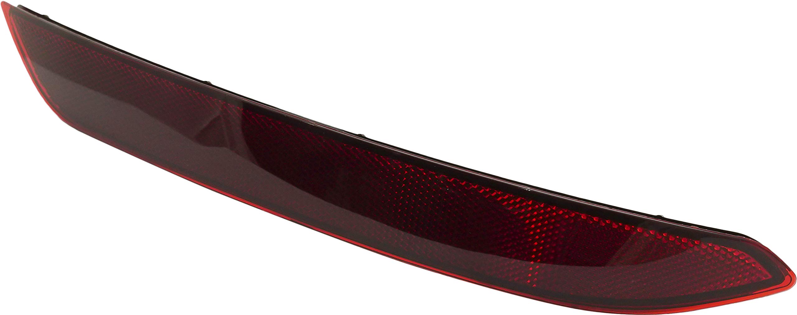 Evan Fischer Rear, Passenger Side Bumper Reflector Set Compatible with 2019-2021 Volkswagen Jetta VW1185112, 17A945106