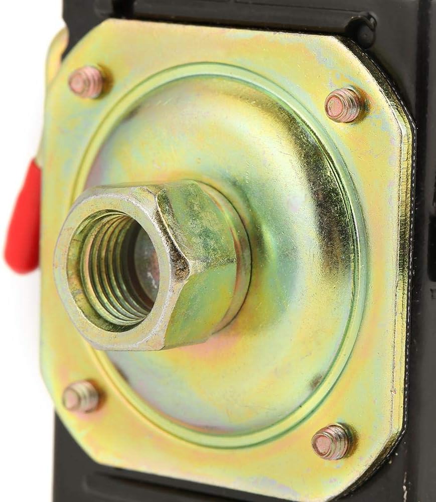 Air Compressor Switch, Universal Pressure Switch 95-125 Psi For Air Compressor Pump Control Valve, Air-Compressor Accessories : Tools & Home Improvement