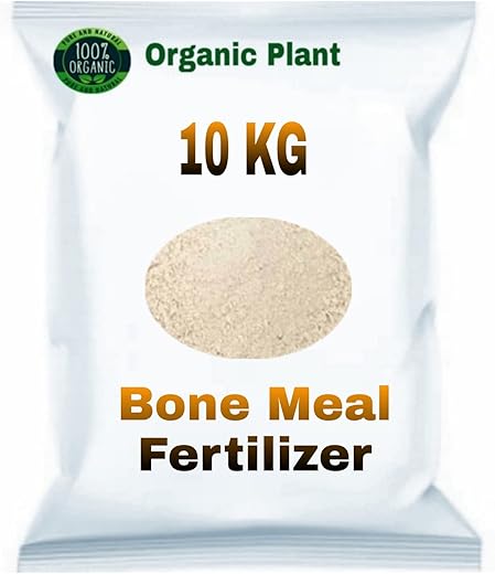 ORGANIC PLANT Bone Meal Fertilizer for Plants, 100% Organic Natural Plant Food, 10kg – Phosphorus & Calcium Rich for Root Growth, Flowering & Home…