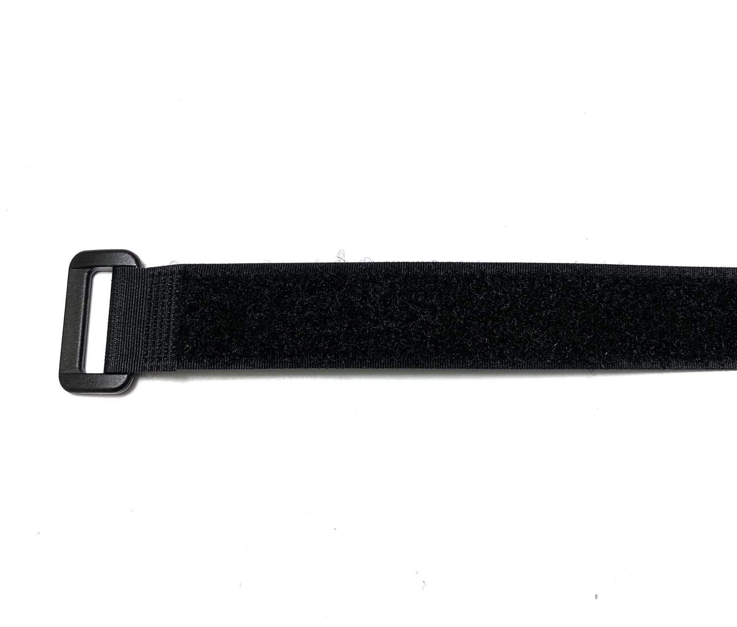VELCRO® Brand wiederverwendbare Klett-Kabelbinder wiederverschließbar, mit Klett-Verschluss und Schnalle, universell einsetzbar, schwarz- 5cmx100cm 20 Stück
