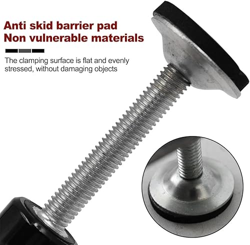 Miniatura 5 de 2 abrazaderas de instalación frontal de cajones, herramientas de abrazadera de instalación de gabinete de acero inoxidable para una instalación