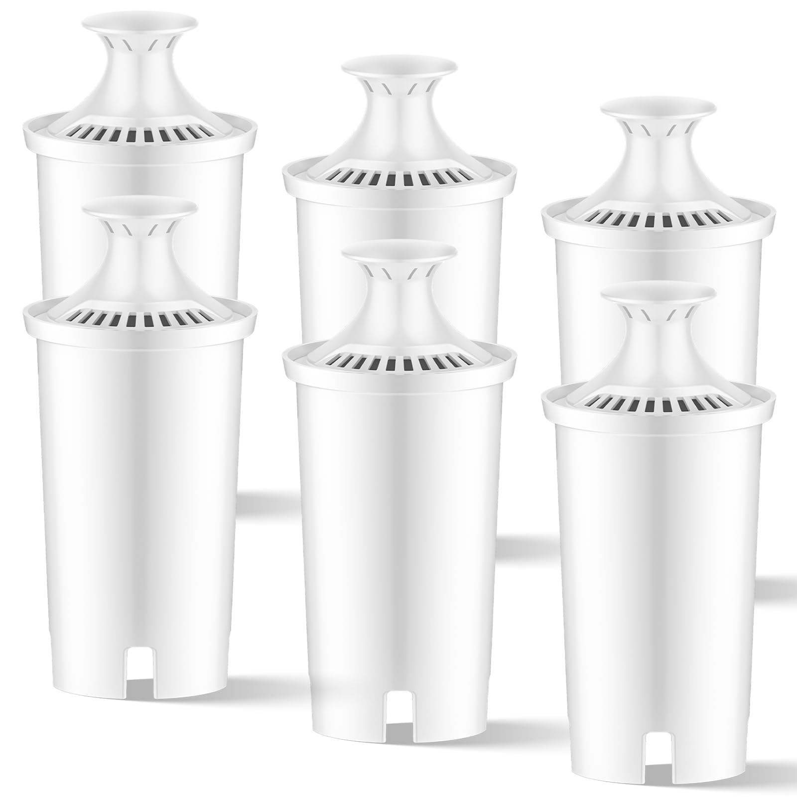 Cartouches filtrantes pour carafe Brita Classic et Mavea (lot de 6)