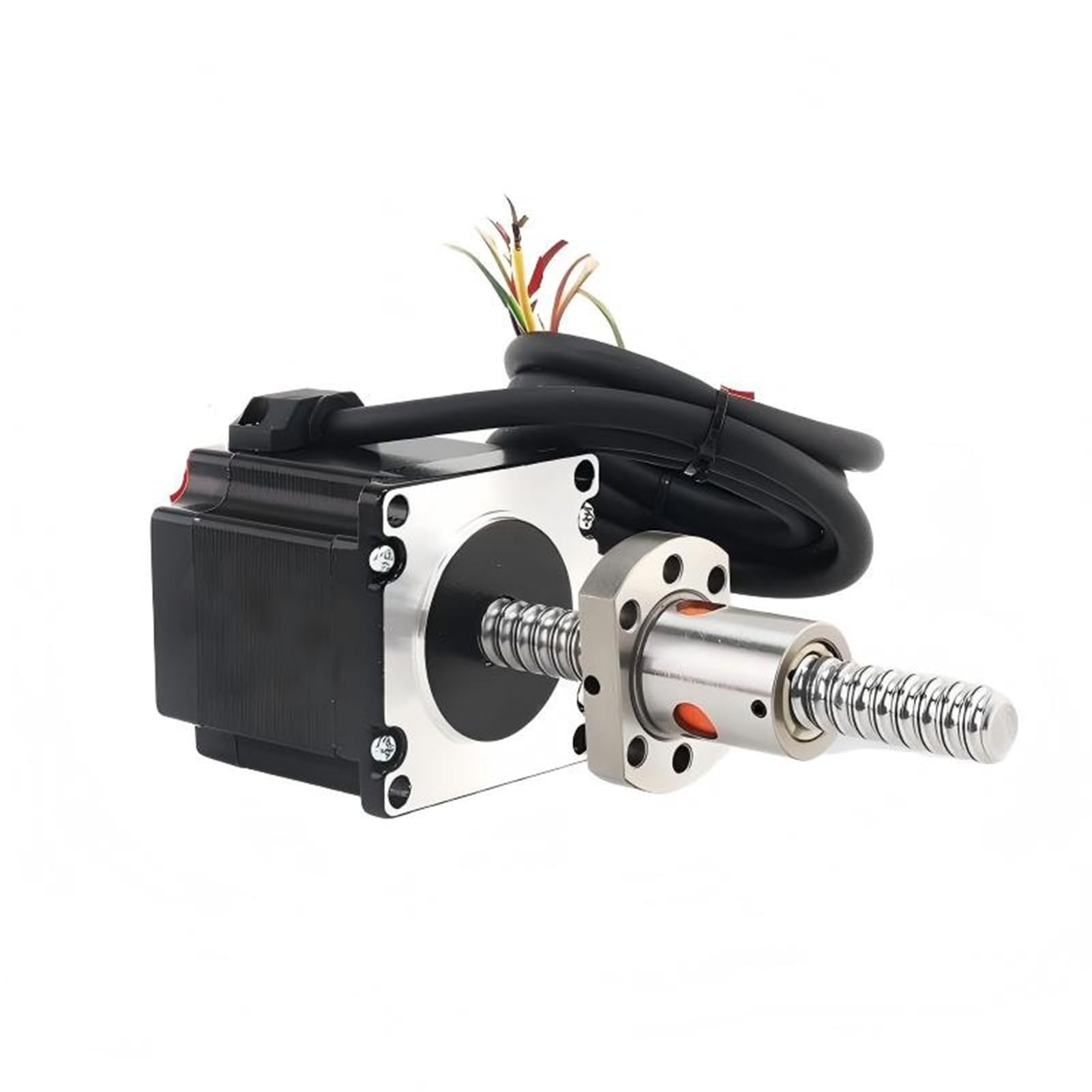 Motor paso a NEMA 8 L 150MM con husillo de bolas 0401 for impresora 3D CNC motor(Height 34mm Lead screw 0401)
