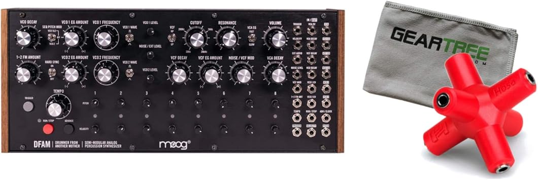 Moog DFAM (Drummer from Another Mother) Analog Synth w/Splitter ...