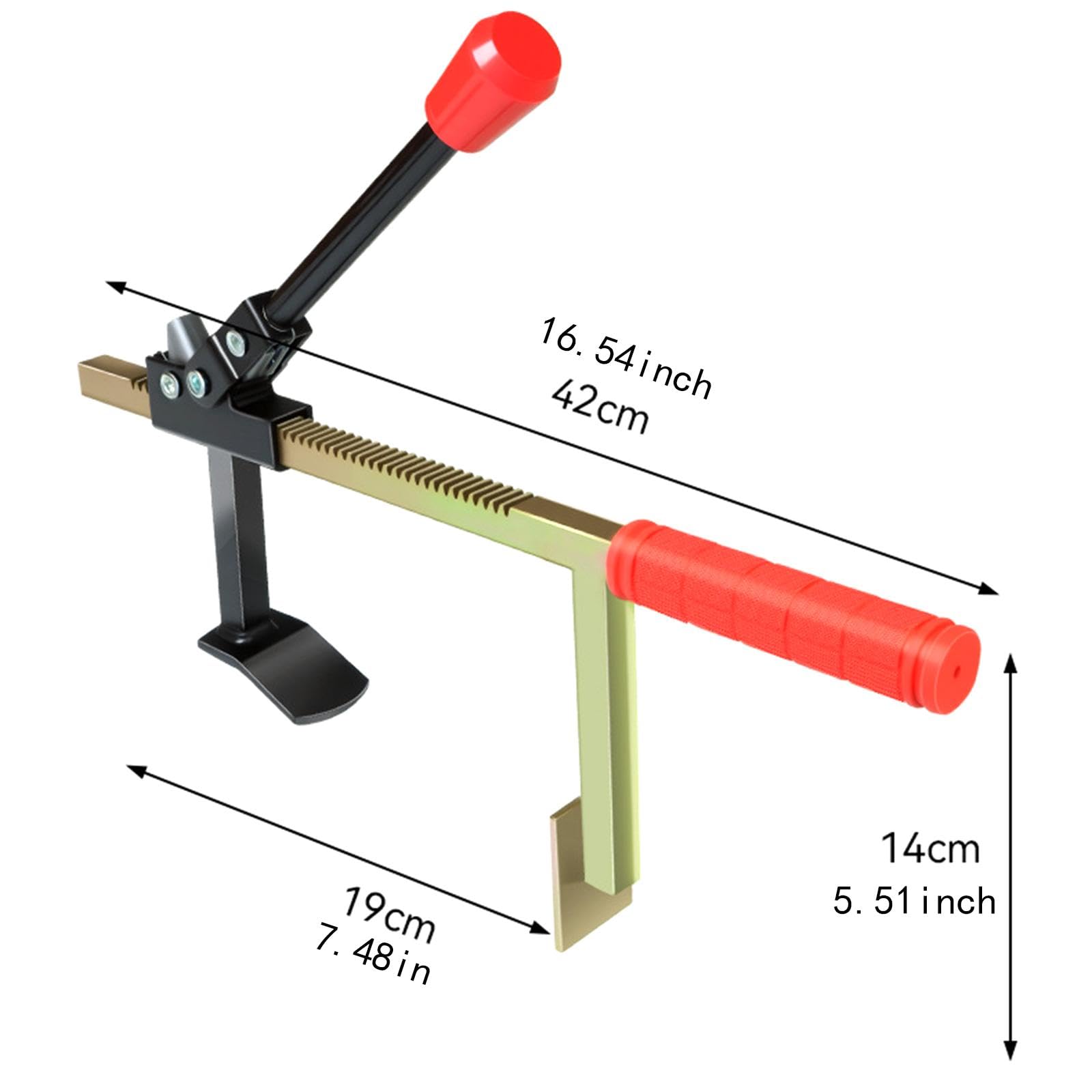 Strumento Manuale per per Auto E Camion in Metallo, Accessori per Auto, Strumento per La Riparazione di Pneumatici per Camion, 42 Cm X 14 Cm X 5 Cm