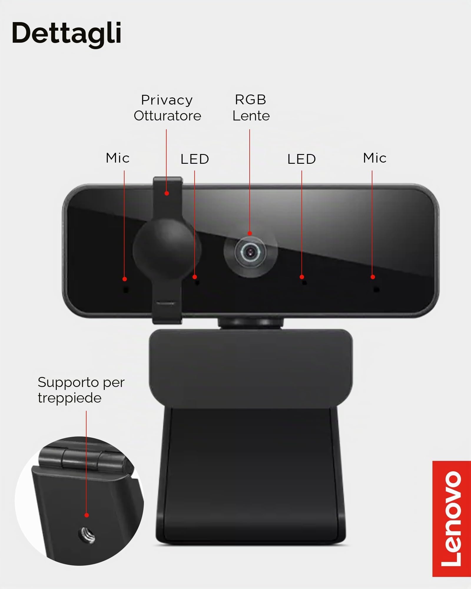 Lenovo Essential FHD Webcam
