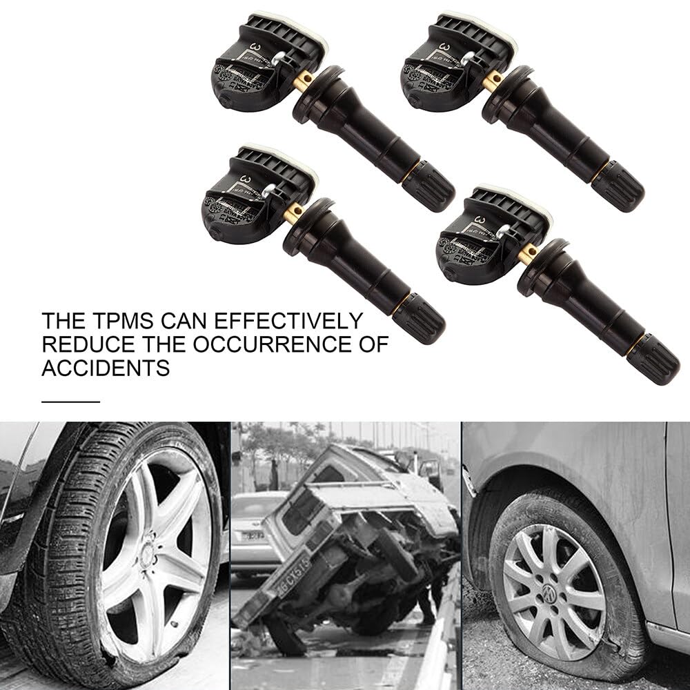 ZYLARO Pre-Programmed TPMS Sensors – Fits Chevy, Buick, GMC, Cadillac, Pontiac, Saturn (OE 13598771, 13586335) - View #6
