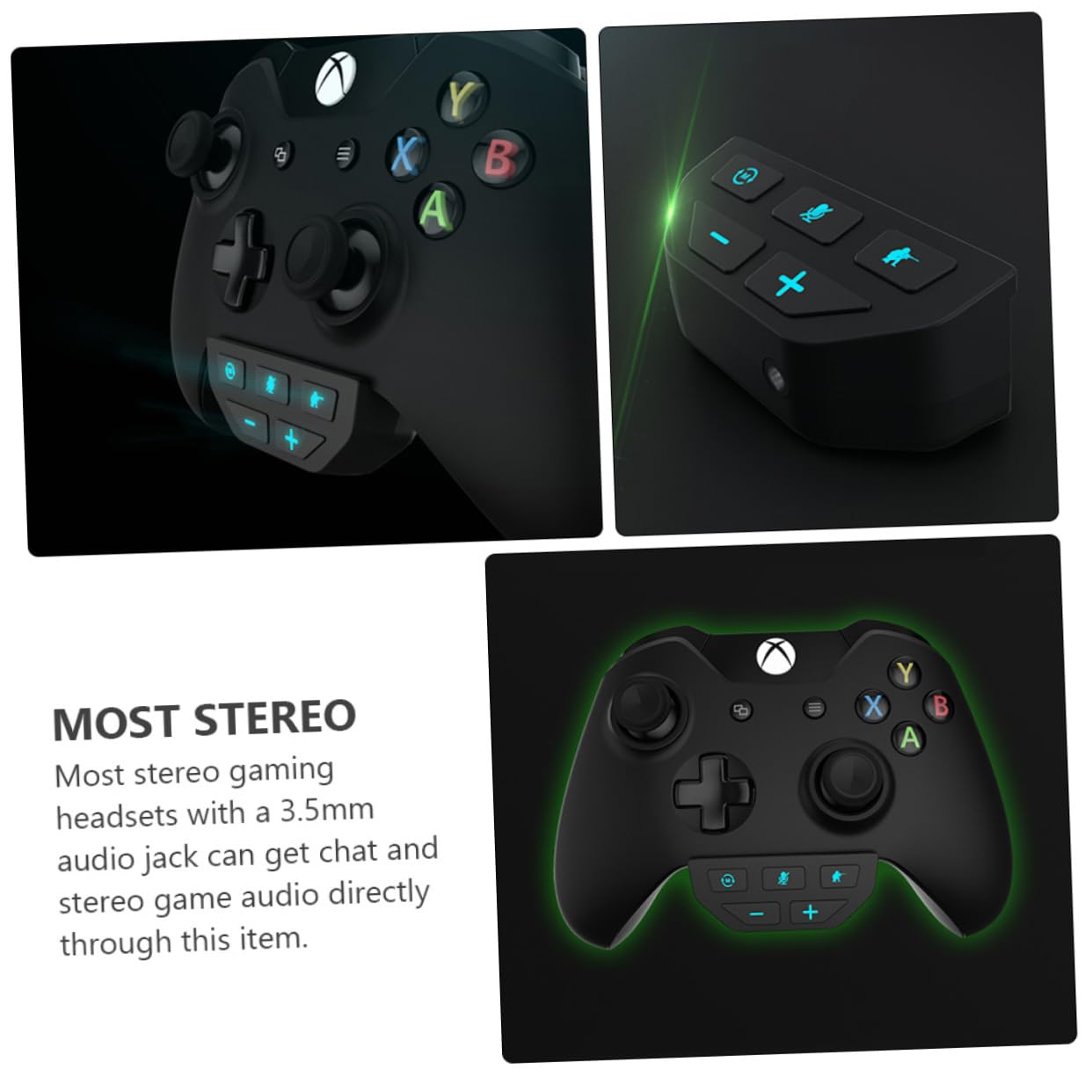 DOITOOL Adaptateur De Casque Stéréo 2 Pièces pour Casque De Jeu Jack 3 5 Mm Facile À Utiliser Compatible avec Aucun Matériel Supplémentaire Requis