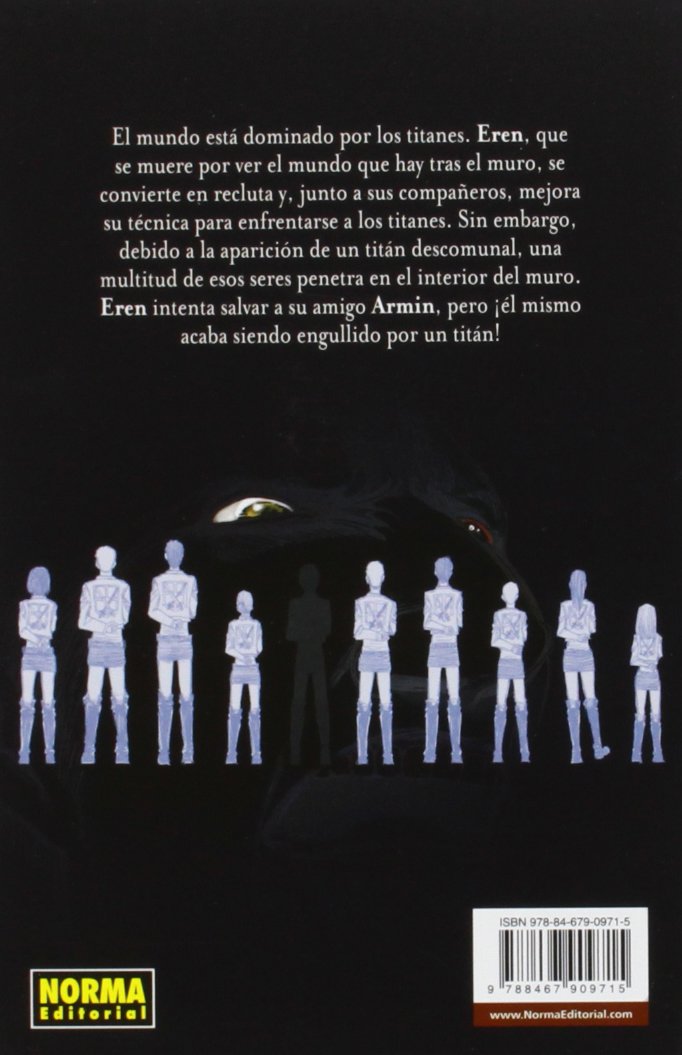 Ataque a los titanes (CÓMIC MANGA)