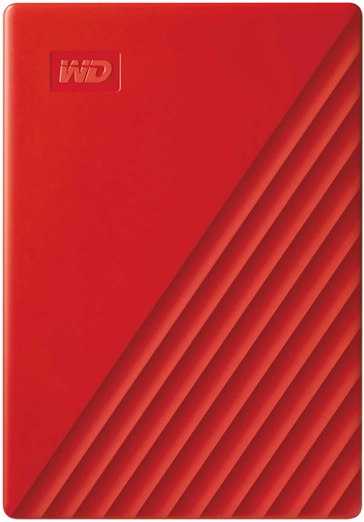 Western Digital WD Portable HDD 2TB USB3.0 Red My Passport Encrypted Password Protection External Hard Disk / Manufacturer 3-Year Warranty WDBYVG0020BRD-WESN Domestic Authorized Distributor