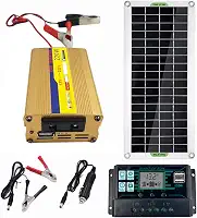 Painel solar de policristal 30W painel solar flexível para carro de acampamento viajando ao ar livre acessório de energia de emergência