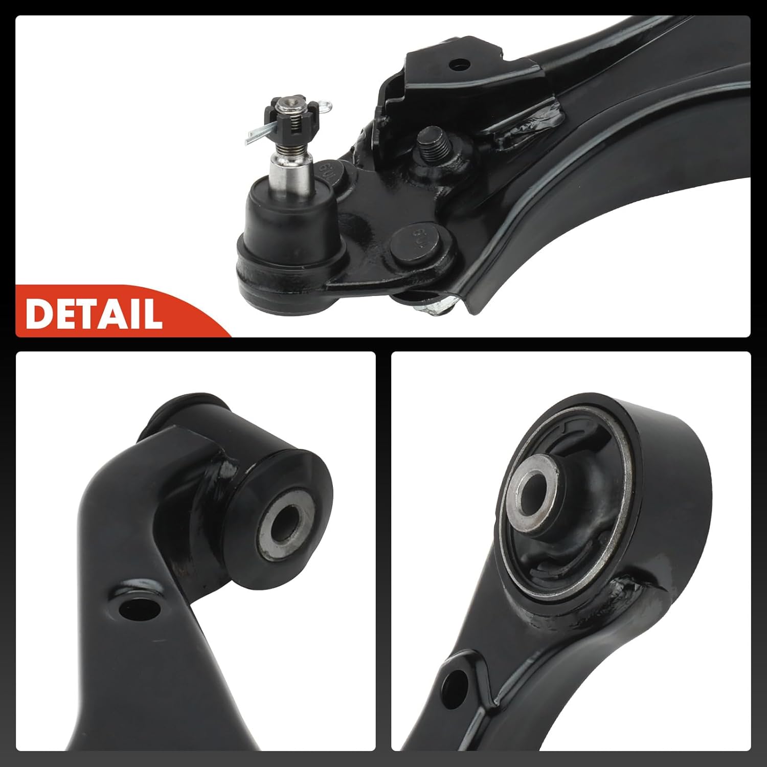 A-Premium 2 x Front Lower Control Arms, with Ball Joint & Bushing, Compatible with Honda Civic 2012 2013 2014 2015