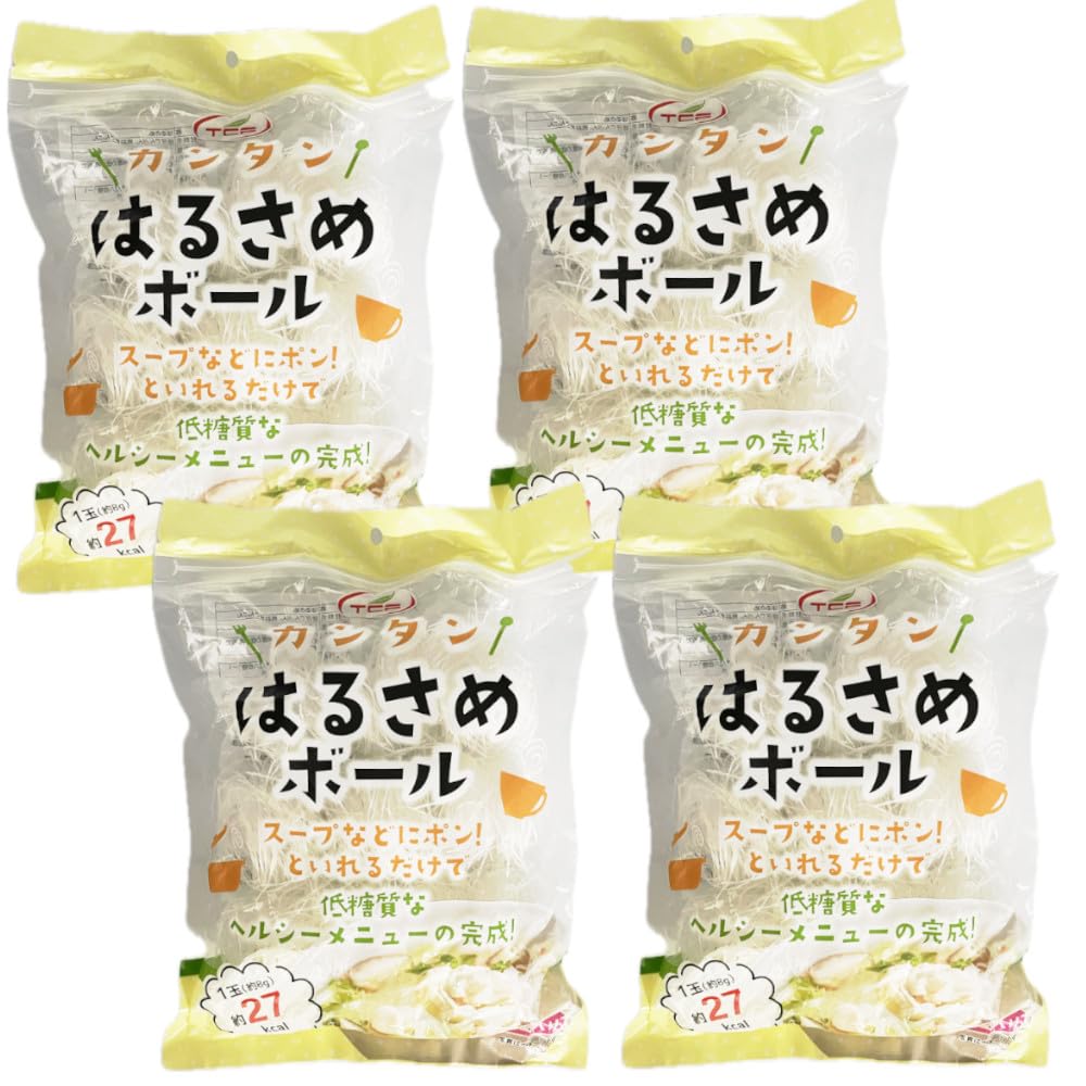 はるさめ Amazon.co.jp: お手軽 はるさめボール 144gx4袋 (8g×18個入×4袋