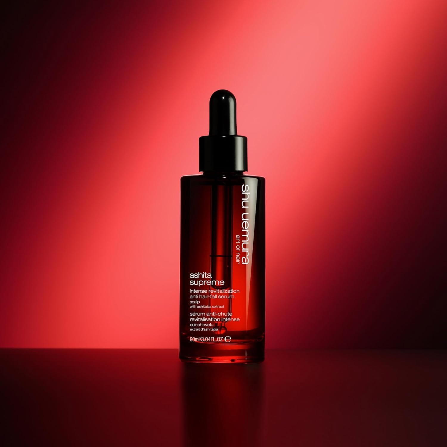 Ashita Supreme sérum anti-chute triple action pour un cuir chevelu et des racines revitalisés 90ml