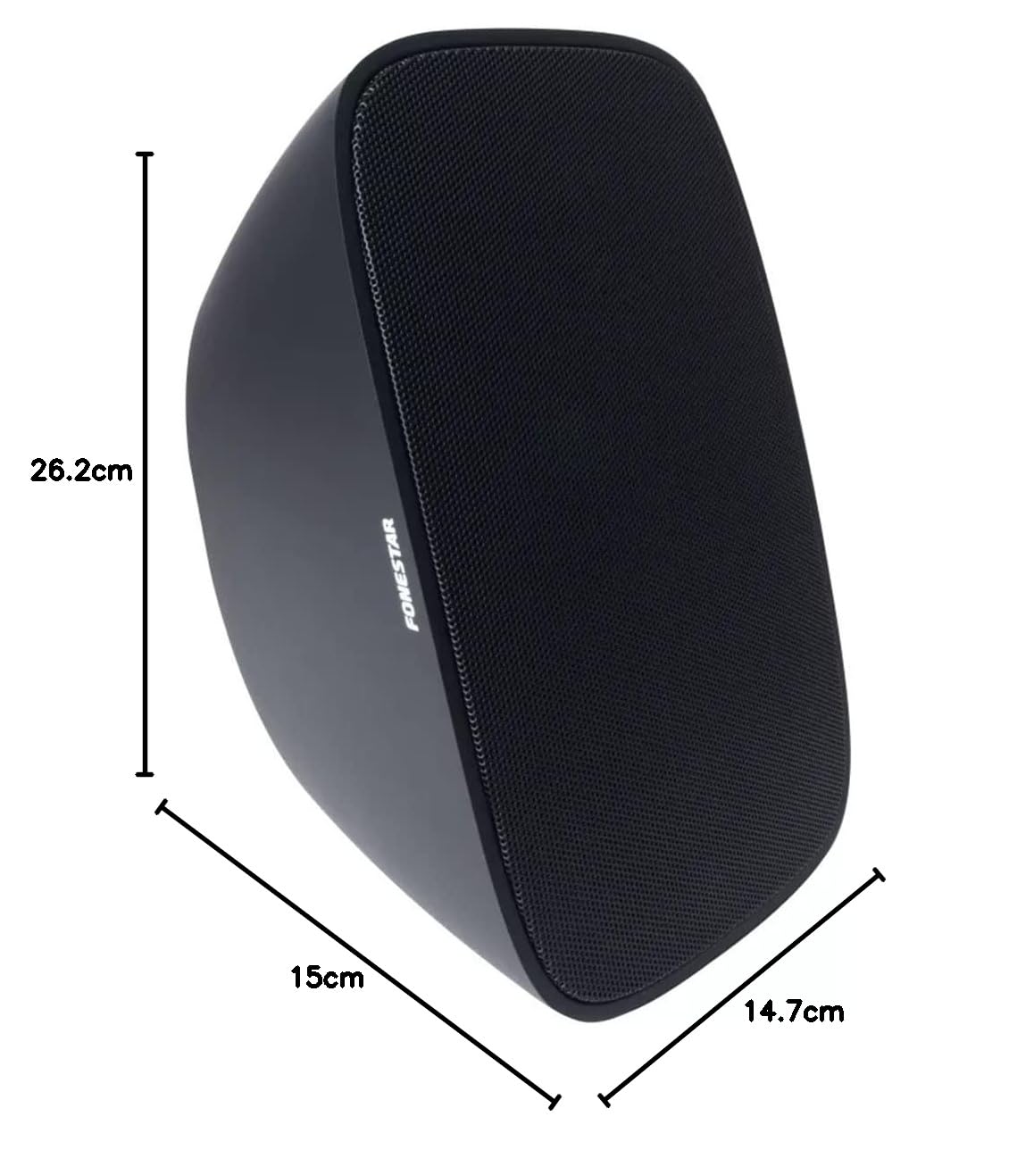 Fonestar Sonora 4TN Altoparlante PA 30W RMS a 2 vie, diffusore audio con trasformatore di linea a 100V, cassa altoparlante a bassa impedenza