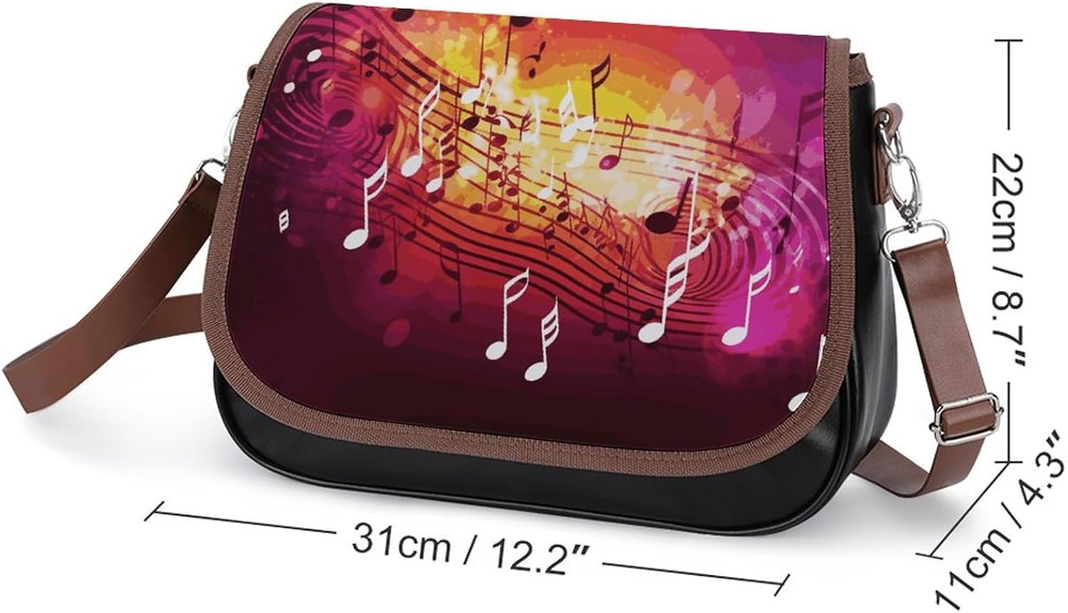 Shoulder Bag for Women Handbags Underarm Purse Mini Crossbody Bag image 3