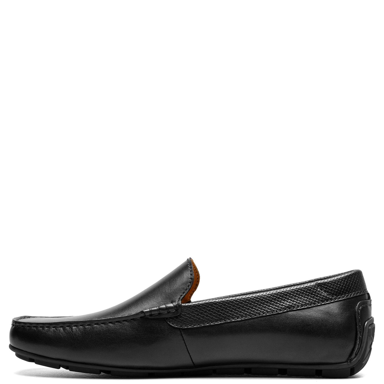 Florsheim Męskie buty motocyklowe Moc Toe Venetian Driver Slippers, czarne, 48,5 EU, czarny, 48.5 EU