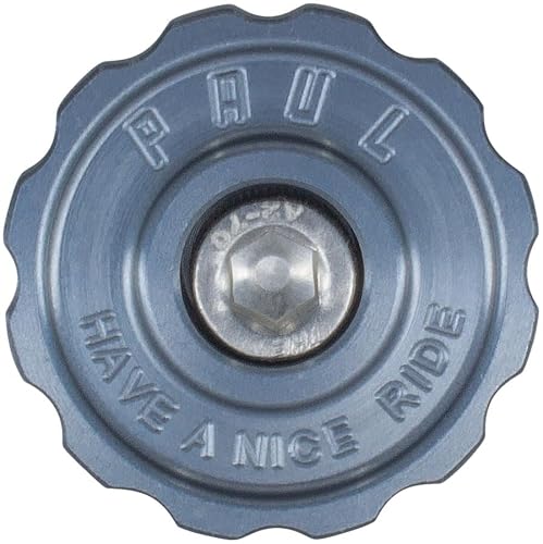 Paul Component Engineering Klamper Headset Top Cap - Aluminum w/Stainless-Steel Bolt, Pewter