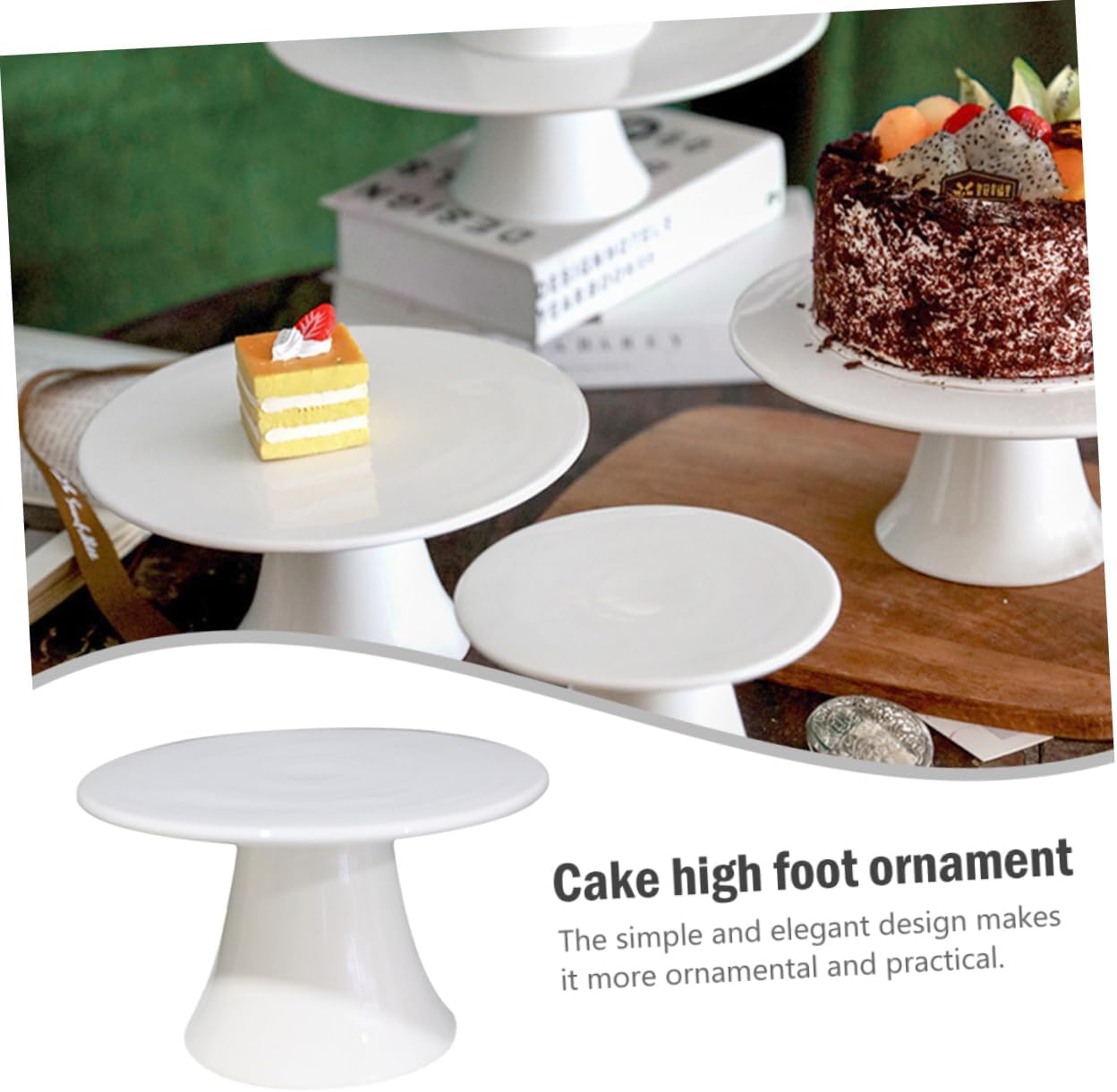 ABOOFAN Luxurious Tall Cake Display Stand Simple Party Cake Rack Occasions