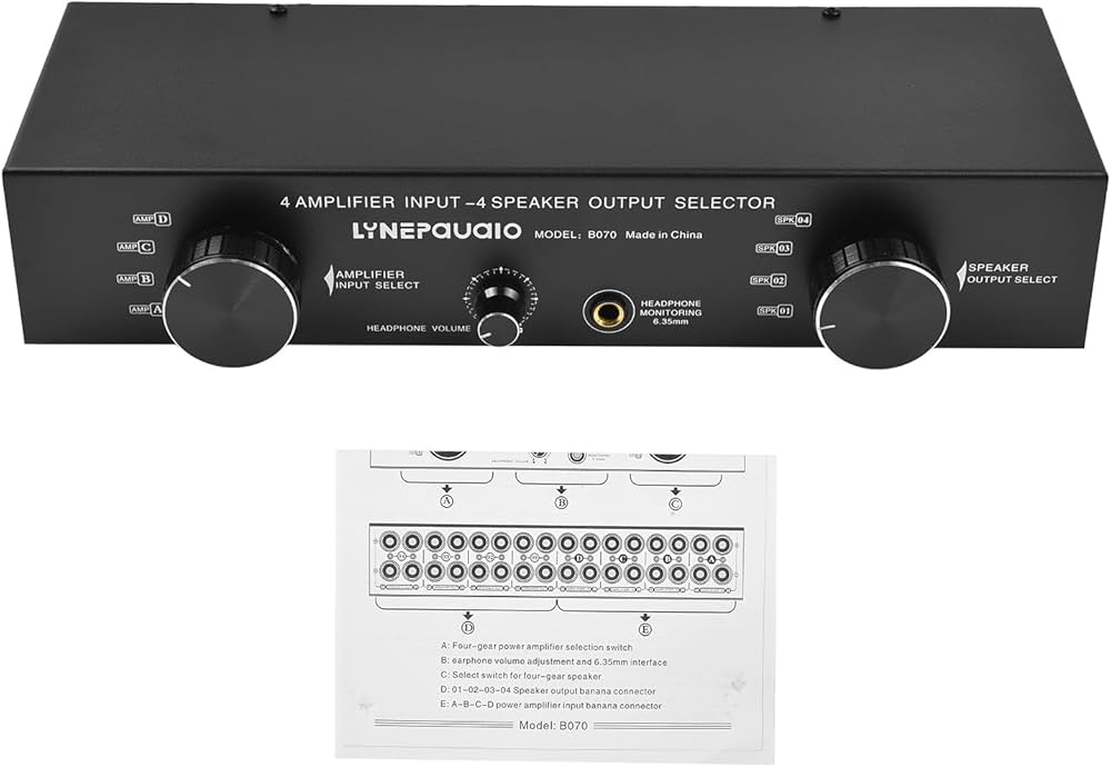 Amazon.co.jp: BCDYH アンプ スピーカー セレクター スイッチ Amazon.co.jp: BCDYH アンプ スピーカー セレクター スイッチ