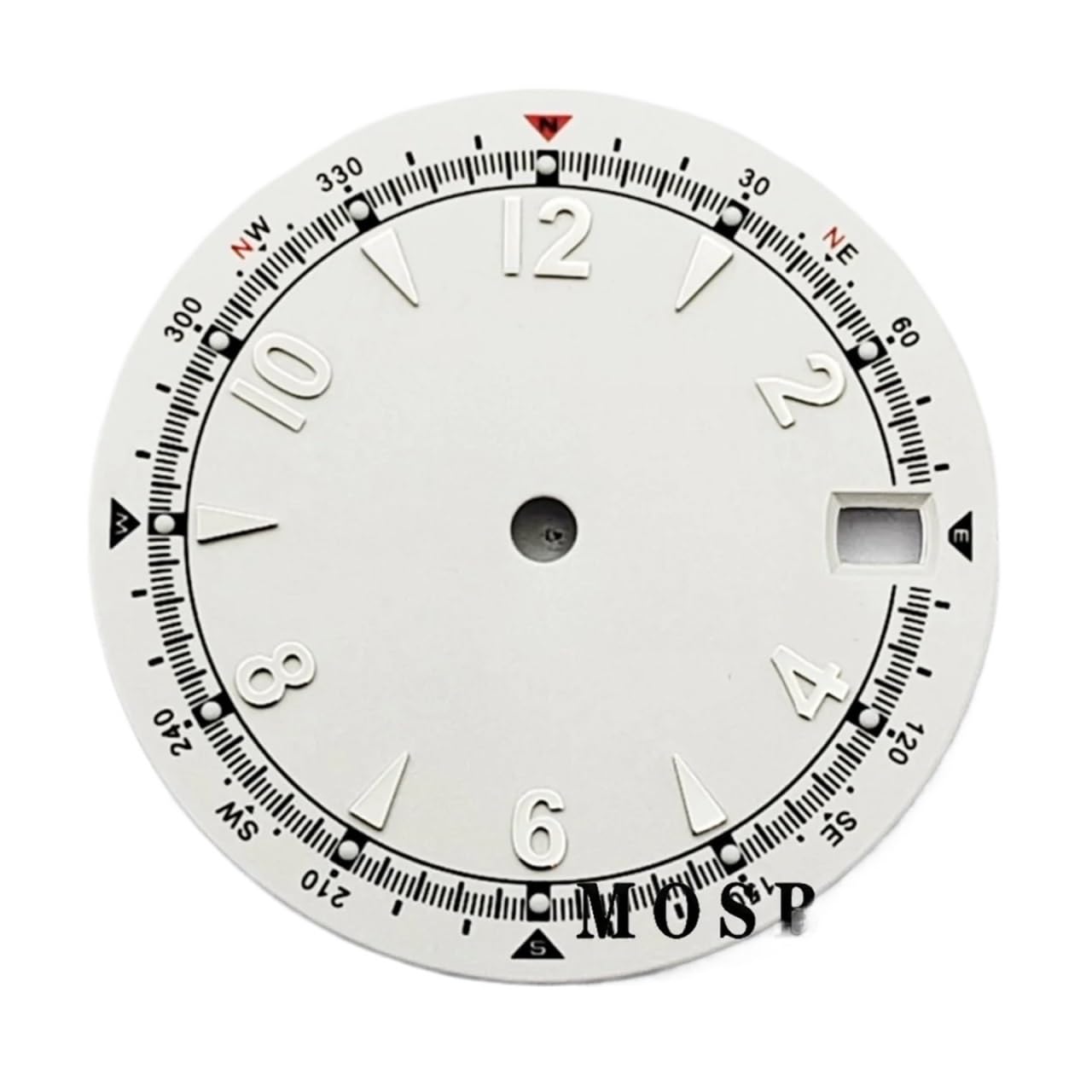 1 szt. 28,5 mm NH35 NH35A Tarcza zegarka ze wskazówkami Zielony Luminous Fit Godzina 3,0.8 Biały/niebieski/czarny mechanizm automatyczny(Dial 12)
