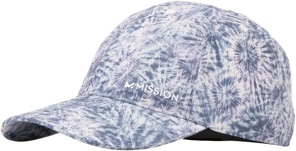 MISSION Cooling UPF Performance Hat – Unisex One Size Cap for Workouts, Golf & Running – Sweat & Water Activated Technology