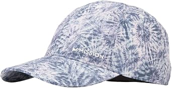 MISSION Cooling Performance Hat, Unstructured Low-Profile Adjustable Fit - UPF 50 - for Running, Workouts & Outdoors