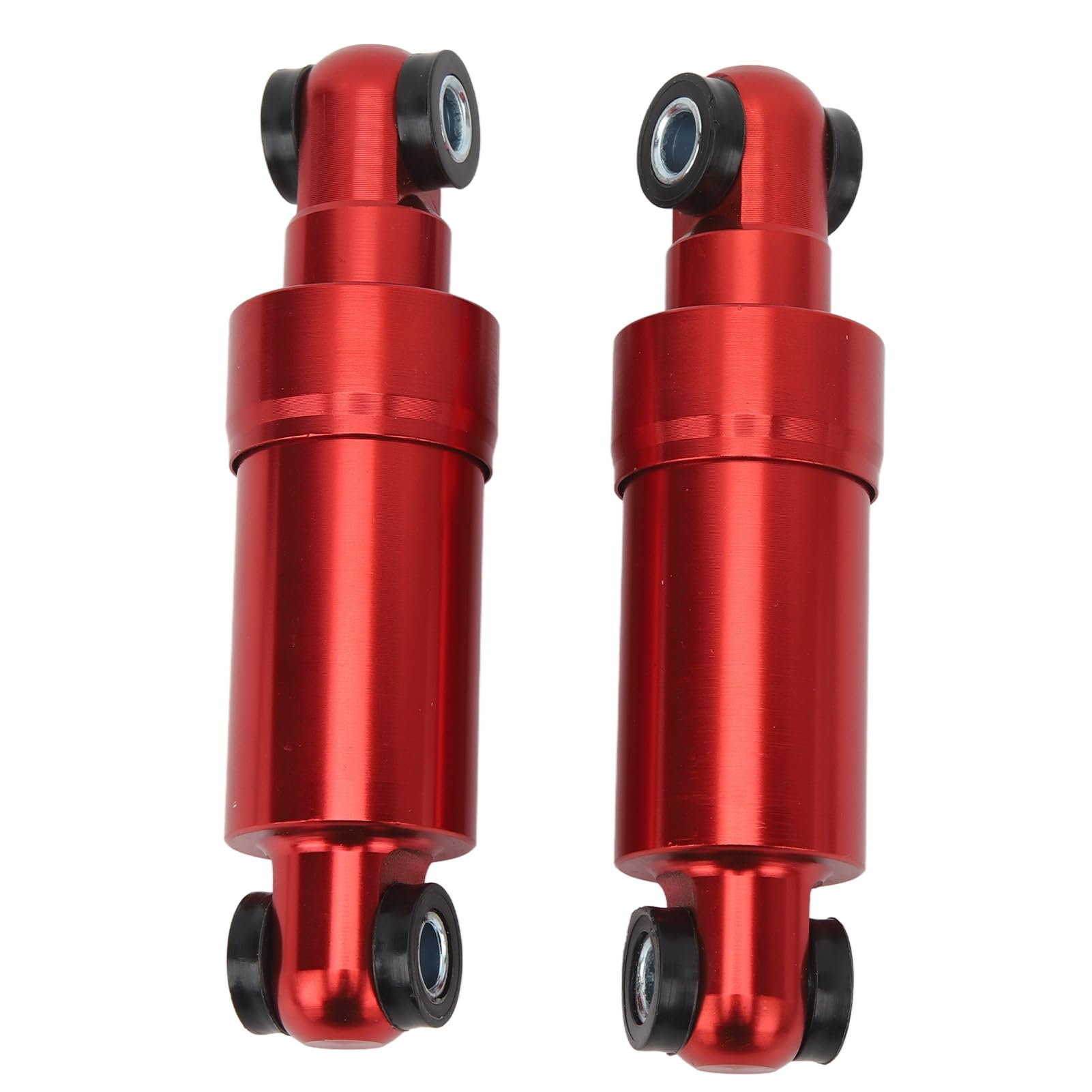 Photo 1 of 1Pair Shock Absorber 750LBS Shock Absorber Damper Universal Aluminum Alloy Fit for Folding Scooter Electric Bike with 110mm Hole Center Distance
