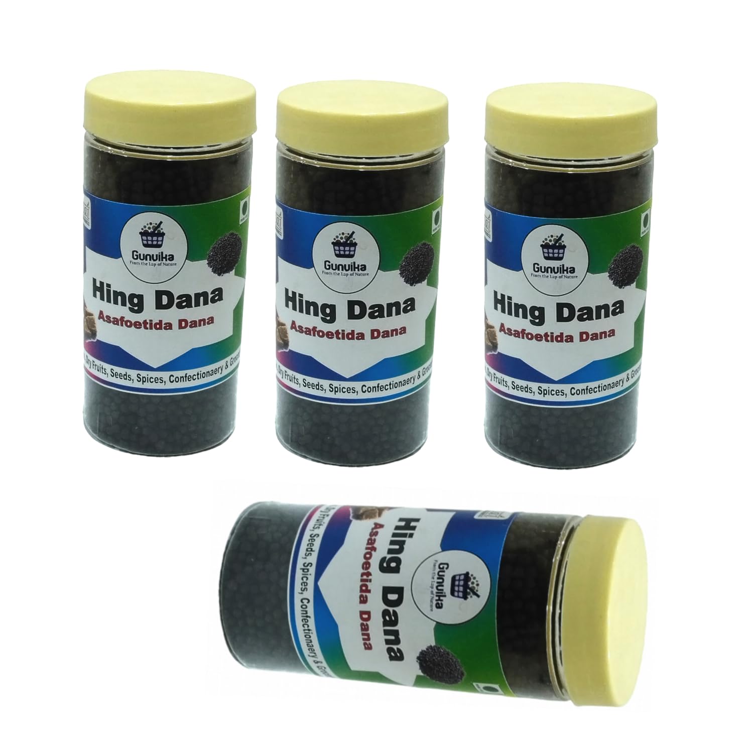 Gunvika Digestive Heeng Dana Ayurvedic Tiny Goli Tablets Asafoetida