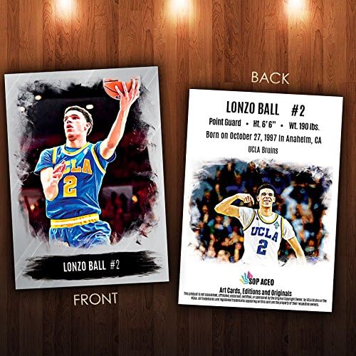 Lonzo Ball 201617 Basketball Sports Card NEW! UCLA Bruins