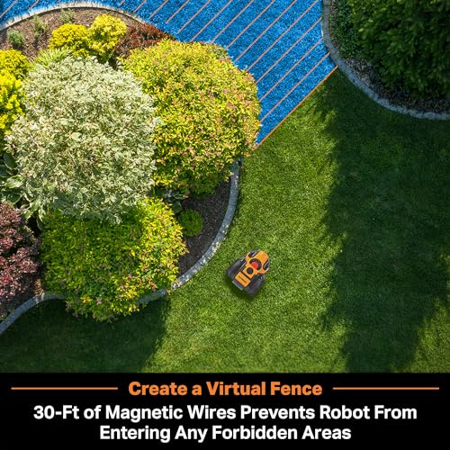 Lawnmaster RM14VS.00.00.01 Ocumow™ Robot Lawn Mower Perimeter Wire Free Robotic thumb #4