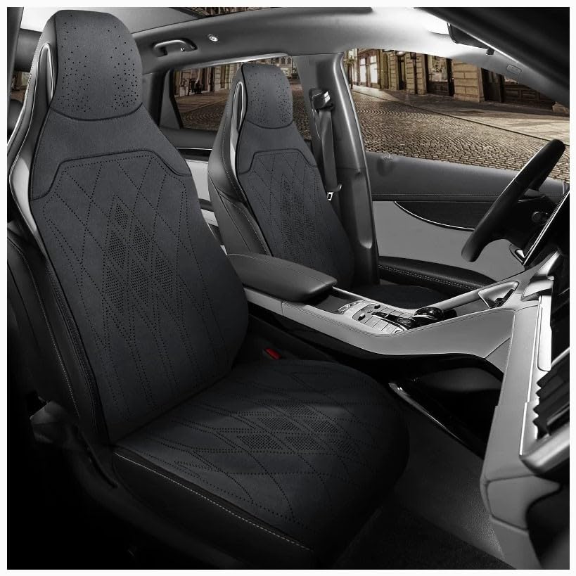 Genérico Personalizado Sillín de Coche para Citroen C4 Cactus Phase 1(2014 2018),Funda de Asiento Ajuste Exacto Antideslizante Transpirable e Impermeable para Asientos Delanteros