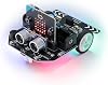 FREENOVE Micro:Rover Kit for BBC Micro:bit (V2 Contained) Obstacle Avoidance Light-tracing Line Tracking Remote Control Playing Melody Colourful Lights Rich Projects Blocks and Python Code