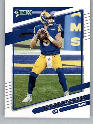2021 Donruss #139 Matthew Stafford Los Angeles Rams NFL Football Trading Card