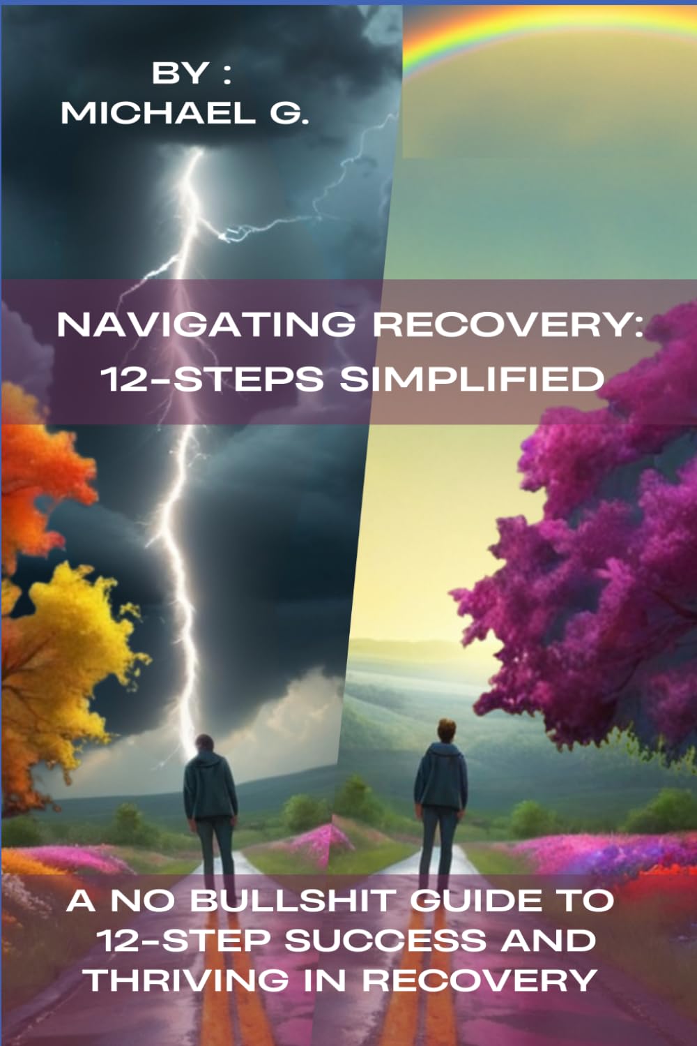 Navigating Recovery: 12-Steps Simplified: A No Bullshit Guide to 12-Step Success and Thriving in Recovery