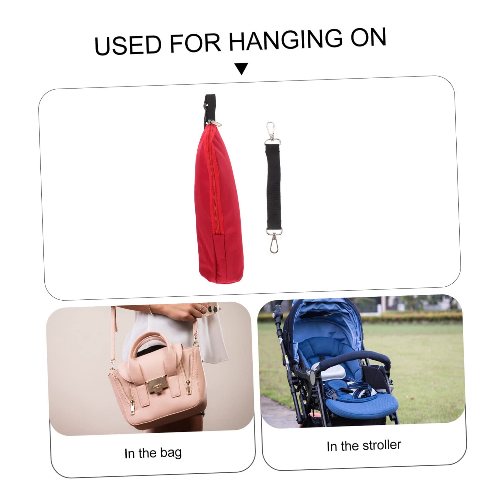 TOYANDONA 3juegos Bolsa Térmica Aislante para Biberones De Funda Portátil y Resistente Al Agua para Paseos Bebés y Almacenamiento De Lactancia