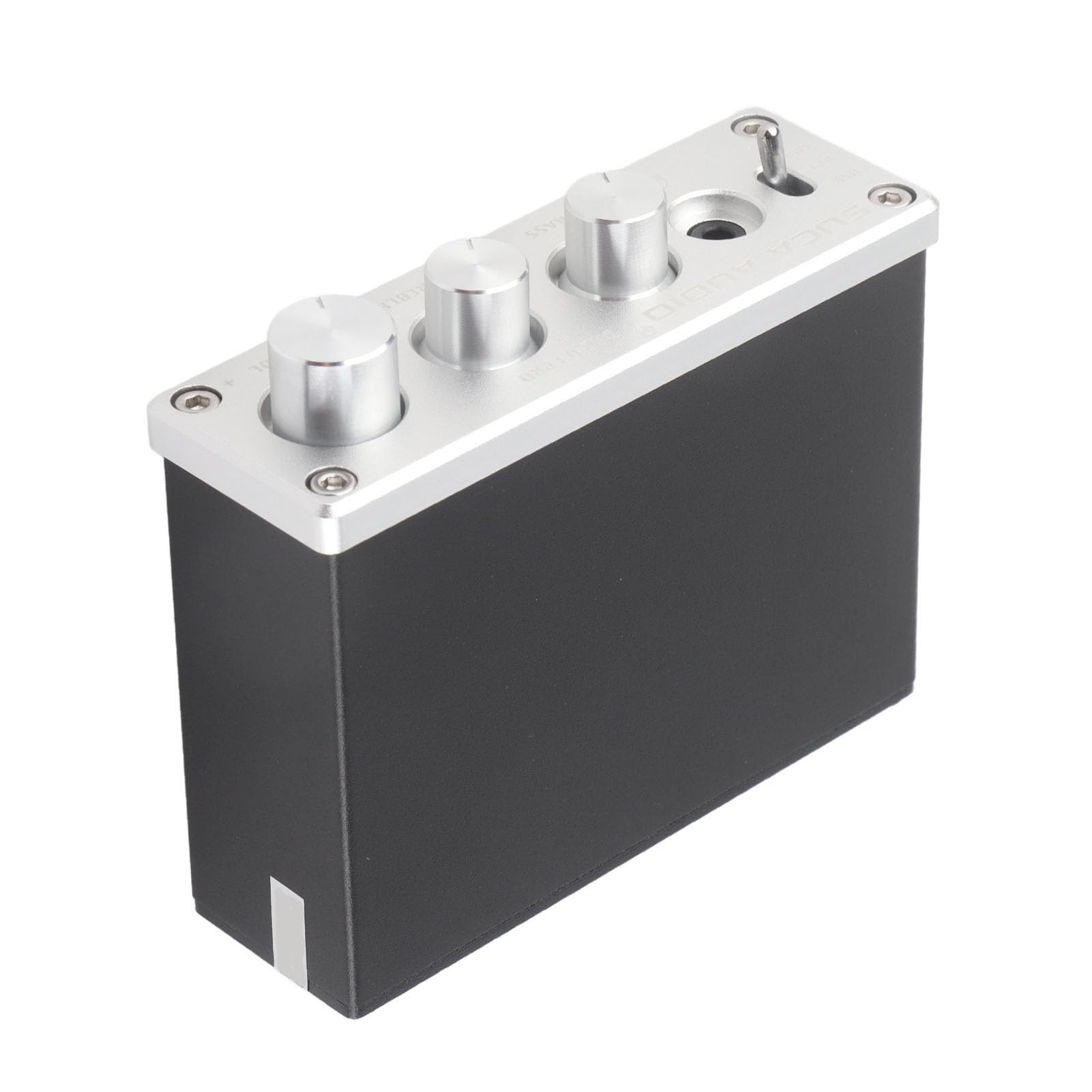 Dekoder dźwięku Culnflun DAC, wzmacniacz słuchawkowy 3,5 mm, optyczny koncentryczny cyfrowy konwerter audio USB, pozłacane wyjście, regulacja tonów wysokich, zasilanie DC5V, (Srebrny)
